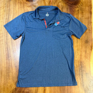 Dominos Pizza Men's Polo shirt S Athletic Polyester S/S Employee Delivery SS20